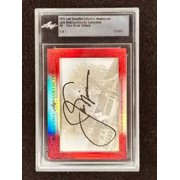 Jack Nicklaus and Annika Sorenstam 2015 Leaf Masterpiece Cut Signature certified autograph card 1/1 JSA Masters
