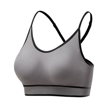 AherBiu Women s Lingerie Sleep Lounge Wireless Bra Tank Tops Bralettes for Women with Support Everyday Bras