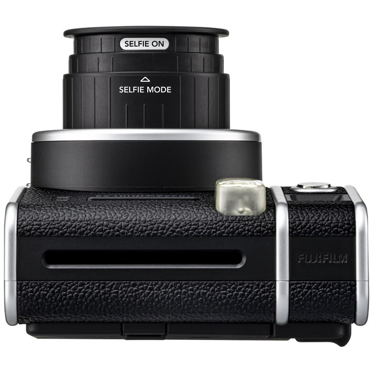 Fujifilm Instax Mini 40 Instant Camera Vintage Black, Fuji Instax Mini Film  20 Sheets, Protective Carry Case, Value Bundle