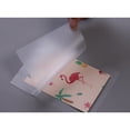 thumbnail image 4 of EQCOTWEA 5Mil 6x9" PVC 2Flap Glossy Thermal Hot Laminating Pouch Film 100 Sheets/Pack, 4 of 5