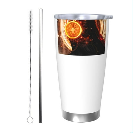 

Doctor Strange Coffee Mug 20 Oz Insulated Stainless Steel Coffee Travel Mug | Vacuum Sealed Cartoon Design Bottle for Car & Gifts