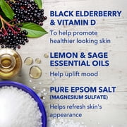 Dr Teals Foaming Bath with Black Elderberry & Vitamin D, 34 fl oz.