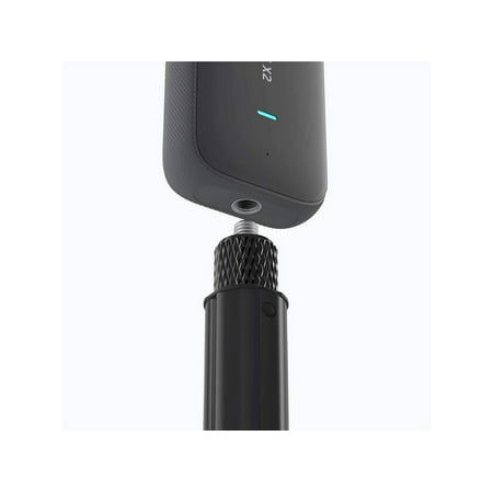 Insta360 - 41.3" 2-in-1  Invisible Selfie Stick and Tripod - Black
