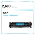 thumbnail image 3 of 305A 305X Compatible Toner Cartridge Replacement for HP 305A CE411A MFP M451nw M451dn M451dw M475dw M475dn Pro 300 MFP M375nw M351A Printers（Cyan, 2-Pack), 3 of 9