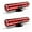 2*Red, variant on 2 Pack Car Safety Hammer Emergency Escape Tool One Second Window Breaker Seatbelt Cutter Car Glass Breaker Life-Saving Emergency Artifact-(Black)