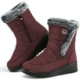 thumbnail image 5 of Ablanczoom Snow Boots Women Winter Shoes: Outdoor Women Booties with Warm Faux Fur, 5 of 6