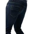 thumbnail image 5 of RAW X Mens Skinny Fit Moto Jeans, Indigo, 30X30, 5 of 7