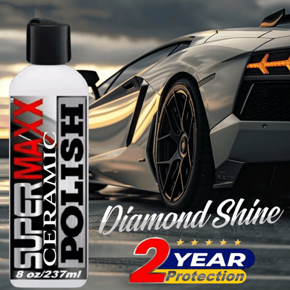CERAMIC CAR COATING CAR WAX POLISH WET LOOK SHINE CAR ARMOR GLOSS - 8oz/237ml