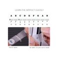 thumbnail image 4 of Transparent Piano Keyboard Stickers Practice Music Note Chart Removable Decal 54/61/88 Keys, 4 of 5