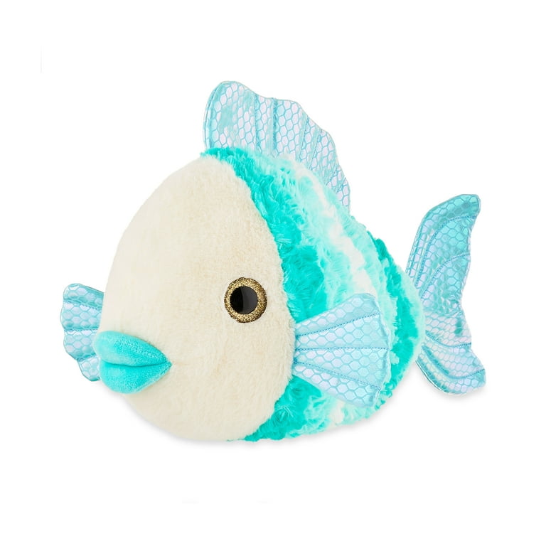Valentine's Day 13 Blue & White Fish Plush by Way To Celebrate