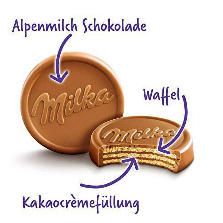 憧れの 30 Wafer Choco Milka Pieces Walmart.com - (900g) スナック菓子