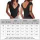 thumbnail image 2 of Blusas Cortas Camiseta informal para mujer, a la moda, con cuello en V, para ir de compras (negro S) Ygjytge para Mujer Negro T S, 2 of 7