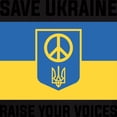 thumbnail image 3 of CafePress - Save Ukraine Raise Your Voices Dark T Shirt - Men's Classic Graphic Cotton T-Shirt, 3 of 4
