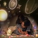 thumbnail image 3 of Cateissary Carga giratoria atmósfera noche luz regalo para niños conejo ciervo proyección luz Control remoto Iluminación navideña rosa Control remoto, 3 of 6