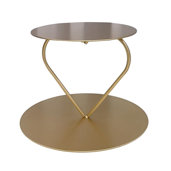 Separador de pasteles con forma de corazón, soporte para pasteles, adorno moderno, accesorios resistentes Grande