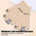 thumbnail image 5 of Nkmbld Winter Gloves for Men Women, Cute Pandas Fleece-Lined Thick Gloves Winter Warm Gloves Cycling Windproof and Cold-Resistance Touchscreen Gloves, 5 of 8
