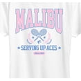 thumbnail image 3 of Barbie - Malibu Varsity - Women'S Short Sleeve Graphic T-Shirt, 3 of 5