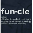 thumbnail image 2 of Funcle Fun Uncle Definition Cool Men's Big & Tall Crewneck Graphic Tee Brisco Brands 2X, 2 of 5