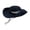 Navy-cGVEw, variant on OJSFQUFP Women's Outdoor U V Prote Ction Foldable Sun Hats Mesh Wide Brim Beach Fishing Hat with Ponytail Hole