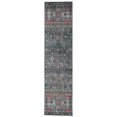 thumbnail image 1 of Grant 2' x 8' Washable Runner, Teal and Ivory, 1 of 6