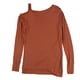 thumbnail image 2 of Blusa de punto con tiras bar III para mujer Naranja Extra Pequeña, 2 of 2