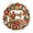 C, variant on Blue and Silver Snowman Front Door Wreath, Jeweled Winter Wreath with Snowflakes Poinsettias and Ornaments, Christmas Wall Door Decor