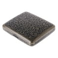 thumbnail image 3 of TONKBEEY Men's Cigarette Case with Gift Box for 20pcs Vintage Metal Cigarette Box on Sale, 3 of 10
