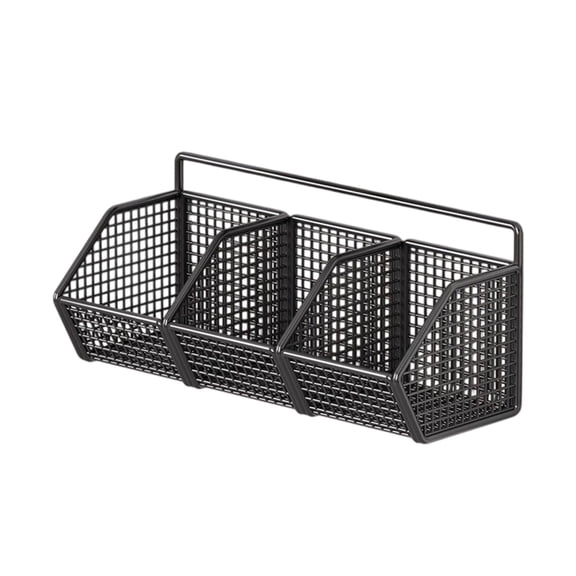 YIMWNYI No Punch Ginger Garlic Hanging Basket Kitchen Shelf Wall Mounted Spice Frame, Multi-Function Organizer, Kitchen Storage Solution, Space-Saving Design, Hanging Kitchen Rack