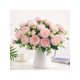 thumbnail image 1 of 1PC Artificial Peony Rose Flowers Bouquet For Wedding Decoration, Bride Holding Flower Material, DIY Cake Decoration Material, Wreath Material, Home B, 1 of 4