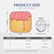 thumbnail image 3 of Fotbe Pink Ice Cream Juego de 2 Piezas de Parasoles para Parabrisas | Bloqueador Solar para Auto | Accesorios Plegables para Protección Solar Interior-Medium, 3 of 6