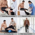 thumbnail image 4 of FEOYA Mens Tear Away Pants Zipper Basketball Sports Joggers Train Trousers Cotton Straight Leg Sweatpants Elastic Waist with 2 Pockets for Gym Running Athletic Workout, 4 of 7