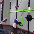 thumbnail image 6 of KORIKAHM LAT Pulldown Attachments for Cable Pulley System Machine, T-bar Row Landmine Attachment, Home Gym Fitness Spreader Bar, Multi-Grip Wide LAT Pull Down Bar, Neutral Grip Handle, 6 of 9