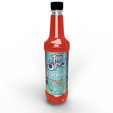 Hip Syrups Fruit Punch Sugar Free Simple Syrup, 25.4 fl oz