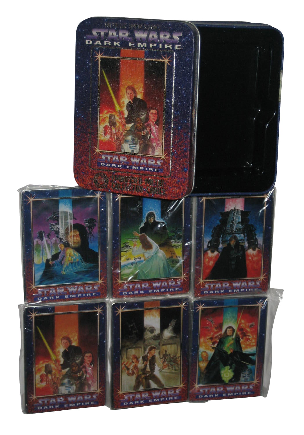 star wars metal collector cards