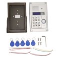 thumbnail image 4 of Video Access Control System, Access Control Door Keypad With Camera And Intercom Function, Card, Fingerprint, Password Keyless Entry Door Lock, 4 of 8