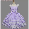thumbnail image 4 of Lolita Dresses Sweet Pink Bows Ruffles Cotton Mini Skirts Girl Cosplay Custome, 4 of 5