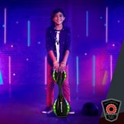 Razor Black Label Ripstik Ripster Light-up, Caster Skateboard with Multi-Color Lights, for Child 8+