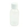 Unique Bargains Liquid Chemical Container Transparent Plastic Cylindrical Agent Bottle 100ML