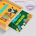 thumbnail image 4 of Back to School Newfoundland Goodbye Kindergarten Hello 1st Grade Acrylic Plaque with Wood Photo Frame Box Newfie Dog Lover Gifts Light Box - 02011, 4 of 5