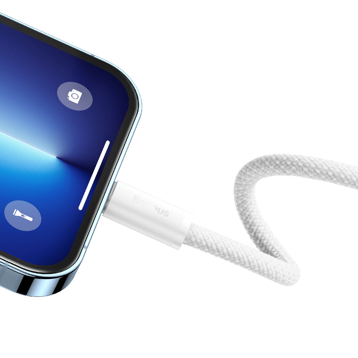 Buy Baseus 6.6ft USBC to Lightning Cable PD 20W,White Online at Lowest
