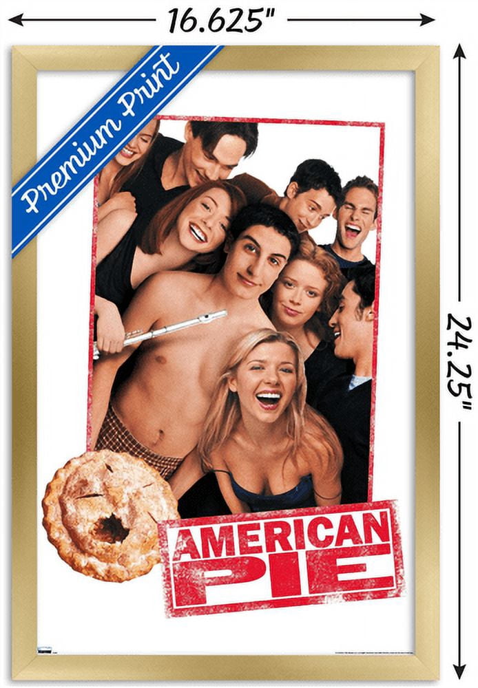 American Pie - One Sheet Wall Poster, 14.725" x 22.375", Framed