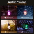 thumbnail image 4 of Fmix Outdoor 48 ft Music Color Changing LED Light Ropes & Strings Pack, 4 of 10