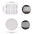 thumbnail image 4 of Coaster Moules à Bouteilles Tapis Moules Bricolage Fabrication Plateau de Rangement en Silicone Moule Résistant à la Chaleur Gadgets Accessoires Type 1, 4 of 6