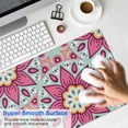 thumbnail image 4 of Boost Your Productivity: Amcove Mouse Pad - Vintage Decorative Elements, Mandala Design, Non-Slip Rubber Base (31.5x11.8 Inch), 4 of 7
