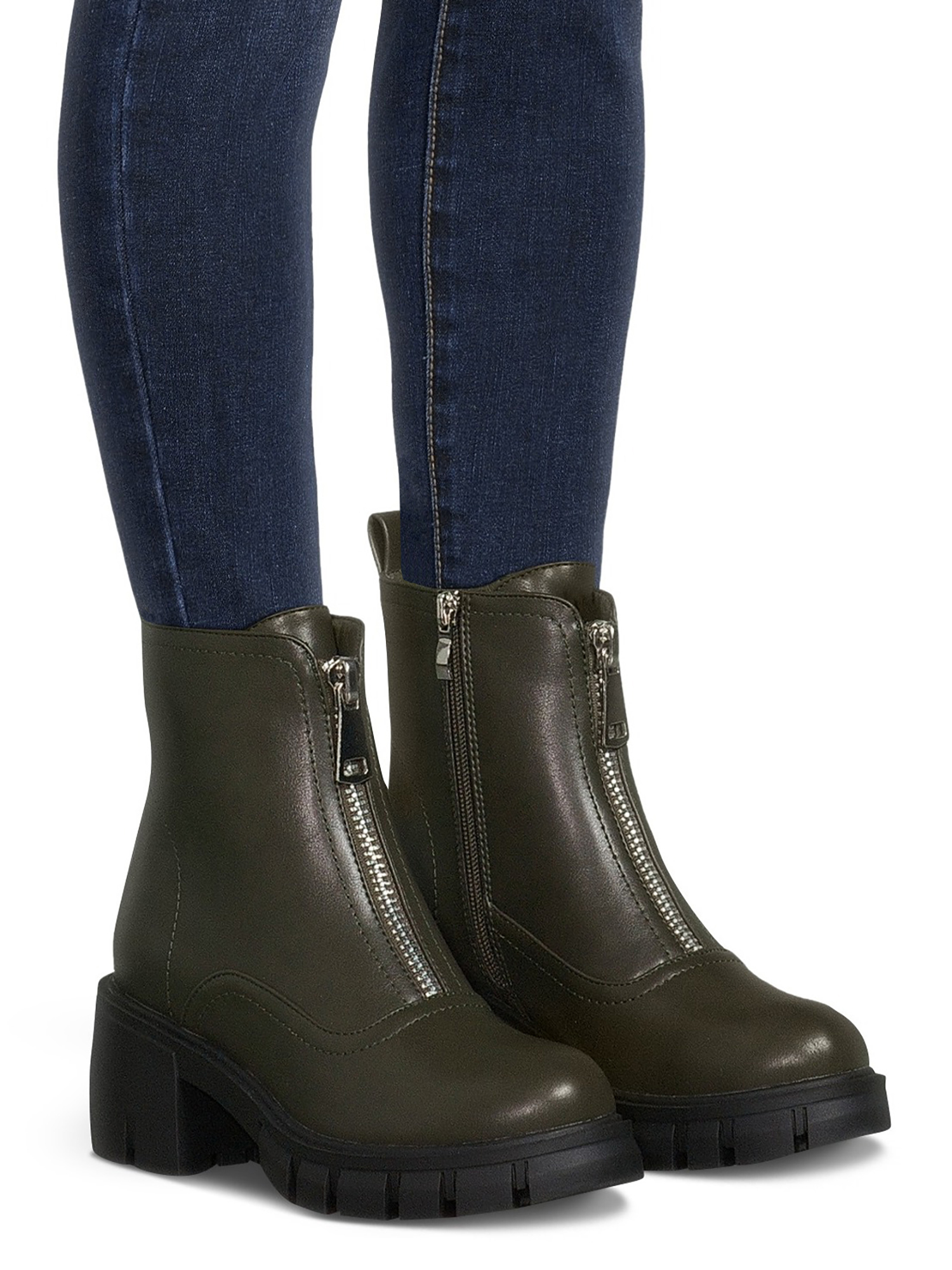 PORTLAND by Portland Boot Company Women's Zip-Front Booties