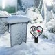 thumbnail image 3 of Memorial Grave Markers Heart Memorial Plaque Stake A, 3 of 5