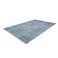thumbnail image 3 of Bircand Blue Modern Polyester Area Rugs for Living Room Washable Rugs Boho Moroccan Area Rug Soft Geometric Bohemian Carpet Distressed Indoor Rug for Bedroom Dining Room Office Nonslip Rug, 3 of 9