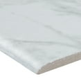 thumbnail image 2 of MSI Carrara Bullnose 3 in. x 18 in. Matte Porcelain Wall Tile (15 Lin. ft./Case), 2 of 3