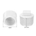 thumbnail image 2 of Uxcell 20Pcs Tapón de Rosca Macho de 1" Tapones NPT para Línea de Agua de Plomería, 2 of 6