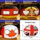thumbnail image 4 of 19pcs Country Balls Plushies Set, 10cm Poland Ball Plush Doll, Pendant Accessories, Stuffed Toys Gifts for Kids Adults, 4 of 5